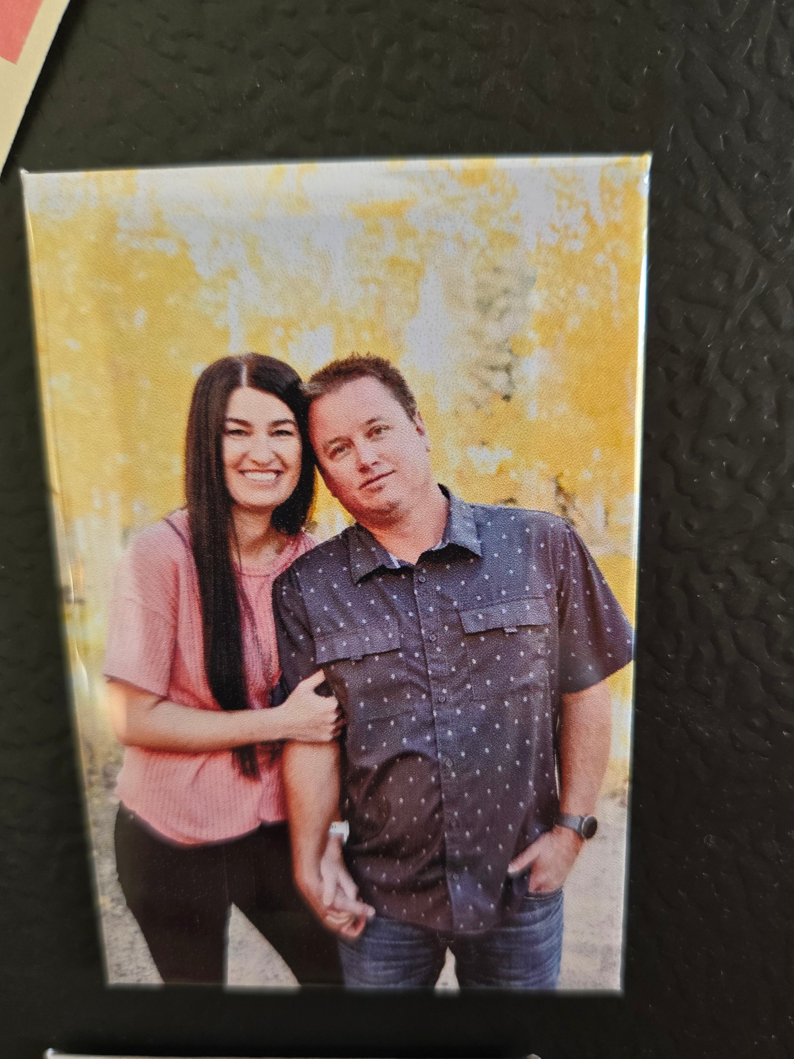 6 pack - 2" x 3" custom photo magnets ($3.80/magnet)