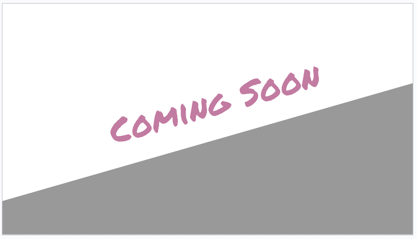 Gradient background with 'COMING SOON' text in pink.